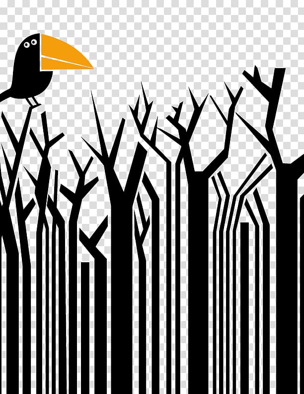 Barcode reader Universal Product Code Creativity, Crow and branches transparent background PNG clipart