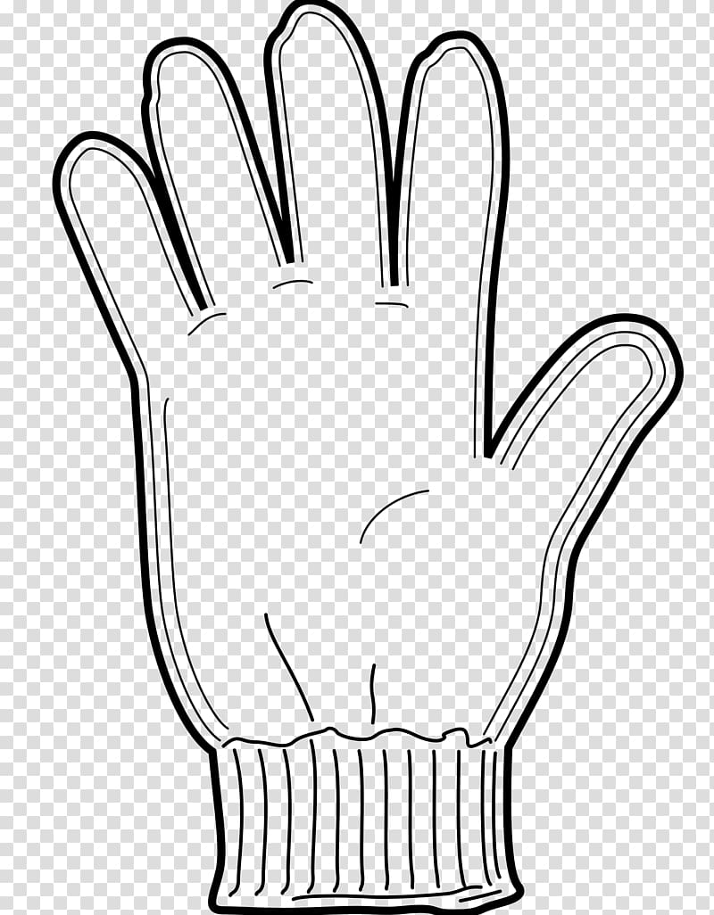 Coloring book Glove Winter clothing , White gloves transparent background PNG clipart