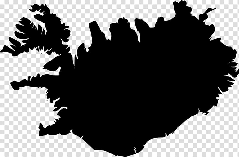 Iceland Map, map transparent background PNG clipart