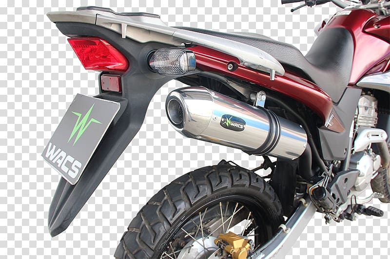 Tire Exhaust system Honda XRE300 Car, car transparent background PNG clipart