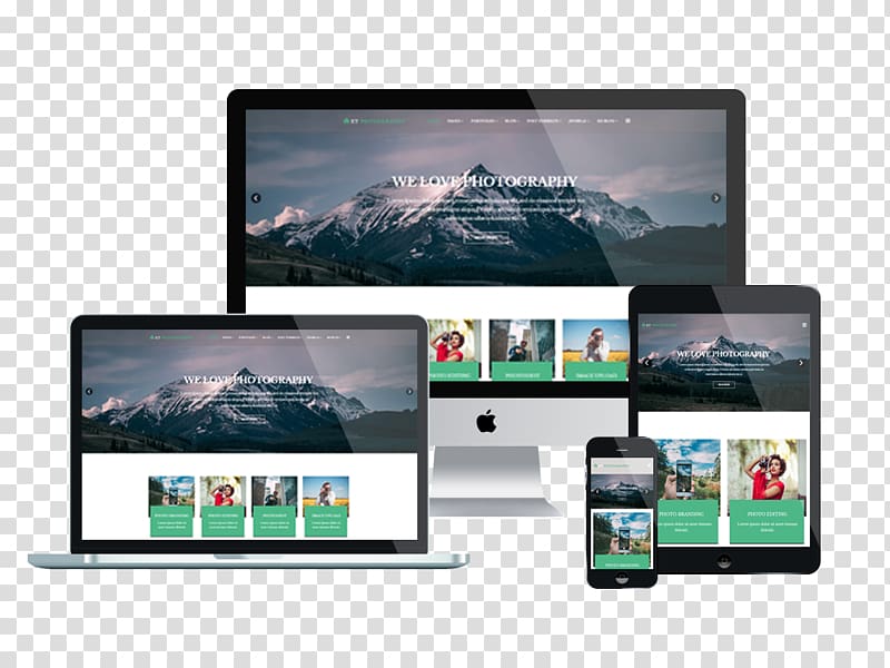 Responsive web design Joomla Web template Bootstrap, template transparent background PNG clipart