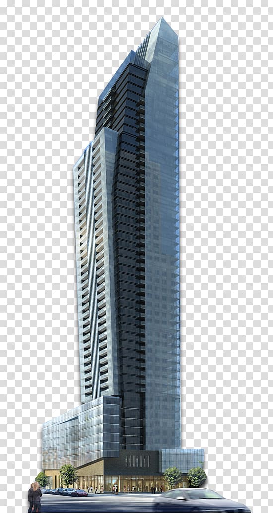 gray concrete high-rise building, L\'Avenue Building Condominium, Building transparent background PNG clipart