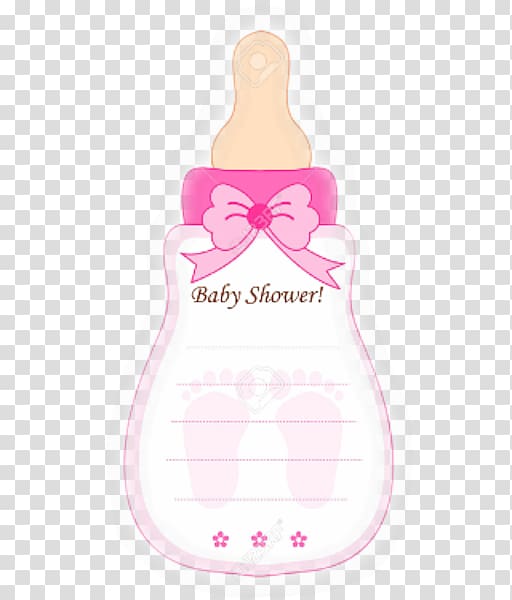 Wedding invitation Baby shower Baby Bottles Greeting & Note Cards, party transparent background PNG clipart