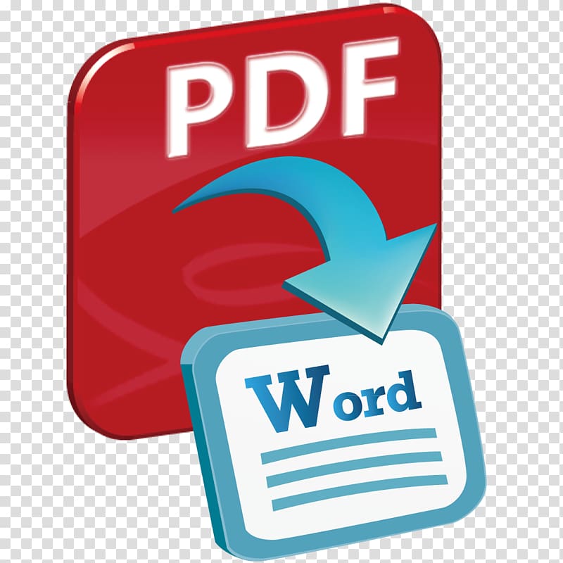 Portable Document Format Computer Icons Data conversion, Word transparent background PNG clipart