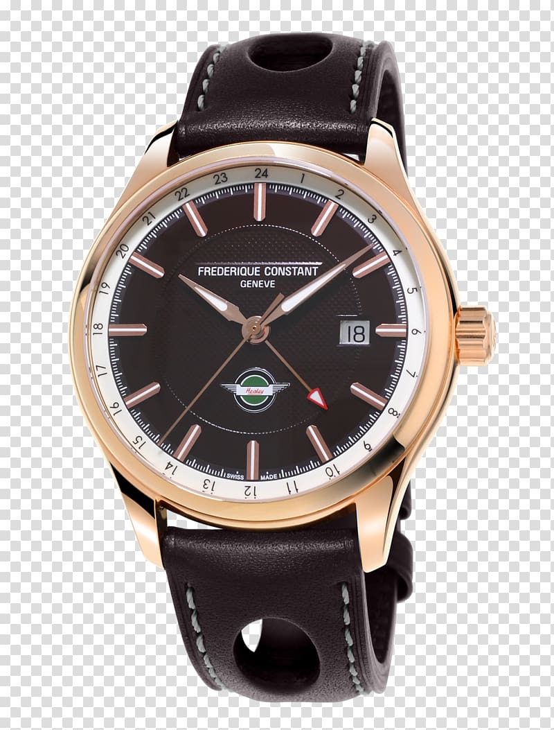 Frédérique Constant Automatic watch Frederique Constant Men's Classics Auto Moonphase Chronograph, watch transparent background PNG clipart
