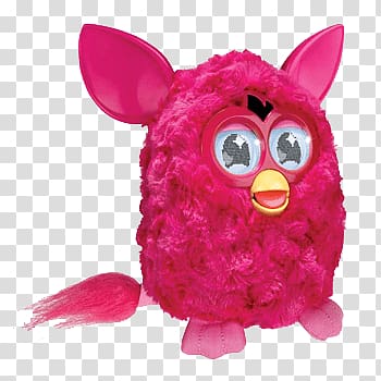 pink furby illustration, Pink Furby transparent background PNG clipart