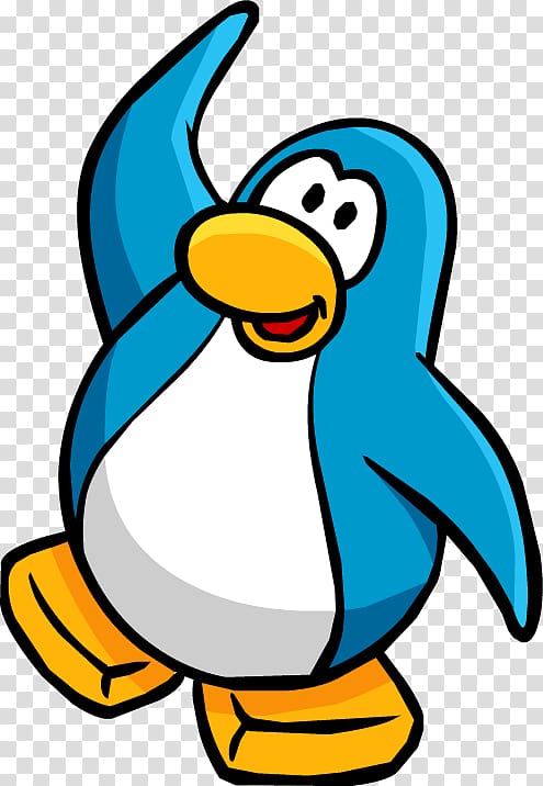 Club Penguin Little penguin Bird Blue, Penguin transparent background PNG clipart