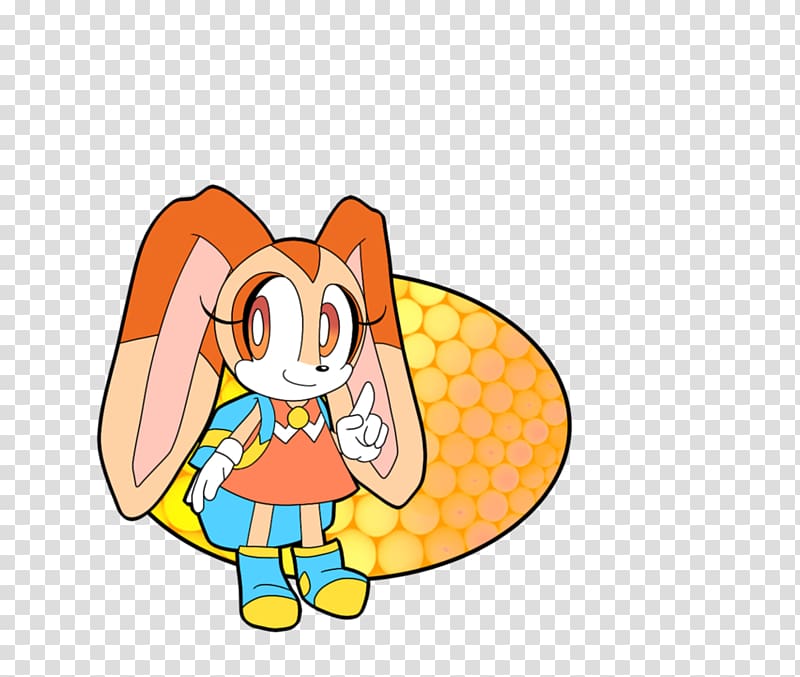 Cream the Rabbit Sonic Advance 2 Character, Cream Cheese transparent background PNG clipart