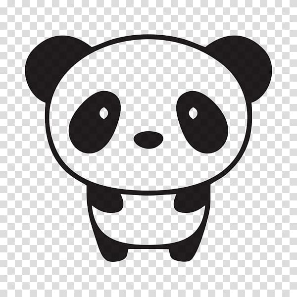Giant panda Bumper sticker Wall decal, Cool Stuff To Draw transparent background PNG clipart