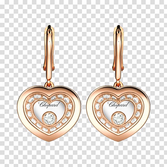 Earring Jewellery Chopard Diamond Gold, Jewellery transparent background PNG clipart