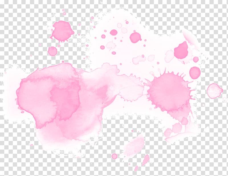 pale pink paint traces transparent background PNG clipart