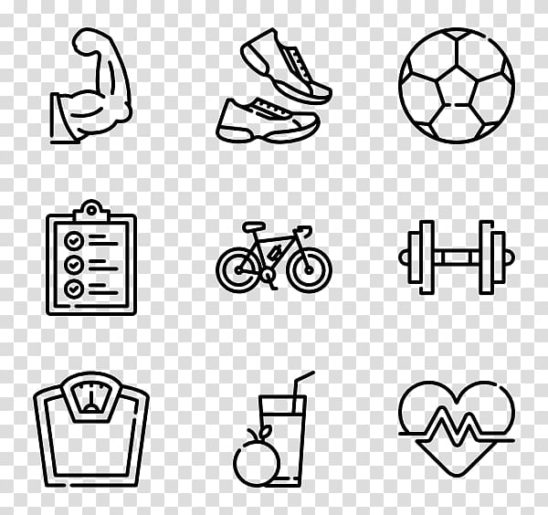 Assorted-product product , Computer Icons Fitness Centre Physical fitness  Symbol , gym transparent background PNG clipart