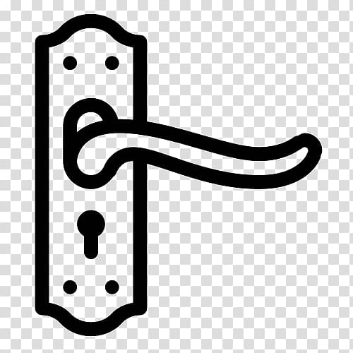 Door handle Lock Computer Icons, door transparent background PNG clipart