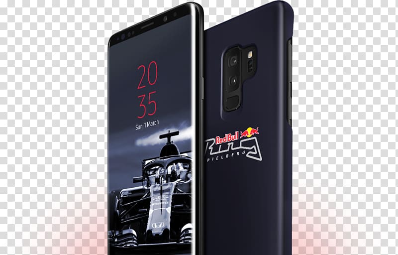 Samsung Galaxy S9 Red Bull Ring Red Bull GmbH Smartphone, samsung transparent background PNG clipart