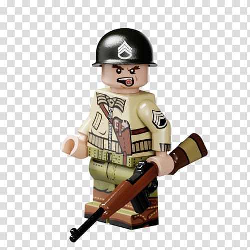 Soldier Sergeant Infantry World War II Brickmania, korean fighting spear transparent background PNG clipart