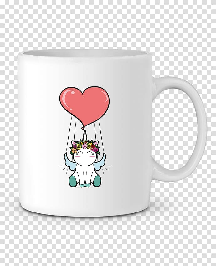 Mug Coffee cup Ceramic Tea Video, funny unicorn mug transparent background PNG clipart