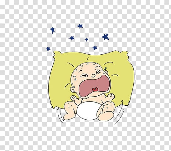 Crying Infant Child , Cartoon baby crying transparent background PNG clipart