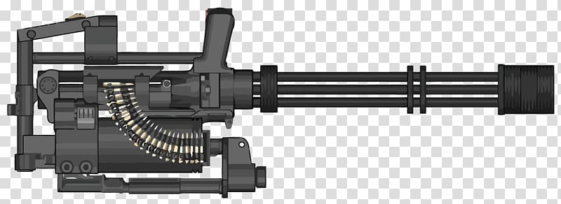 Heavy machine gun Weapon Firearm Gun barrel, machine gun transparent background PNG clipart