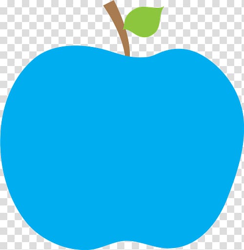 Blue Apple , Blue technology transparent background PNG clipart