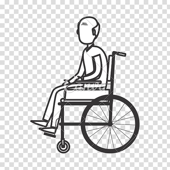 graphics Wheelchair Disability Drawing, wheelchair transparent background PNG clipart