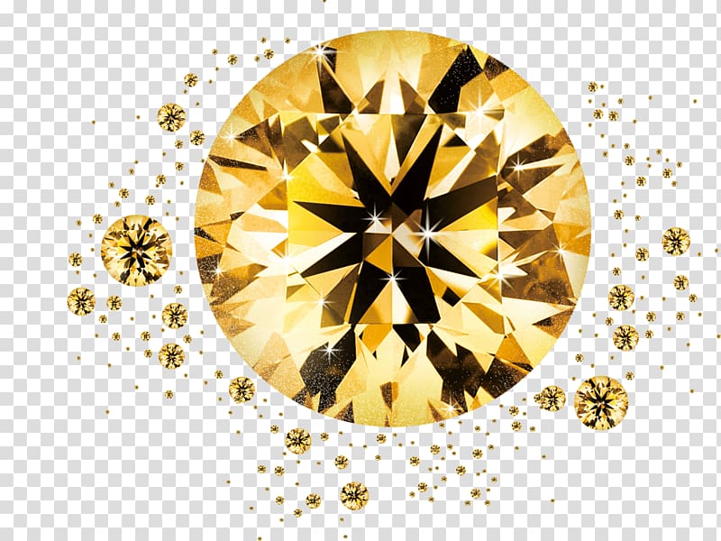 Diamond Cubic zirconia Pendant Jewellery Ring, Dazzling diamonds transparent background PNG clipart