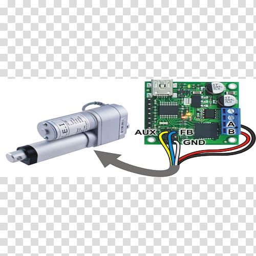 Motor controller Electronic component Electric motor Stepper motor, USB transparent background PNG clipart