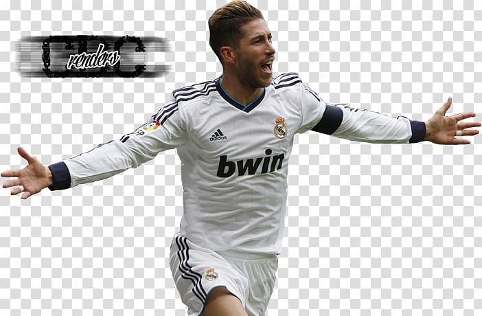 Football player 2018 UEFA Champions League Final Jersey, sergio ramos transparent background PNG clipart