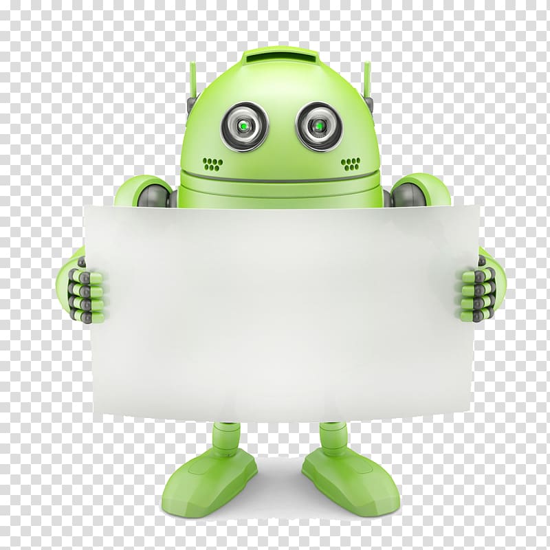 Android software development Mobile phone Kotlin Project, robot transparent background PNG clipart
