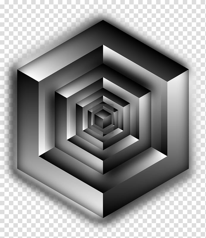 Penrose triangle Isometric projection Cube Three-dimensional space Optical illusion, cube transparent background PNG clipart
