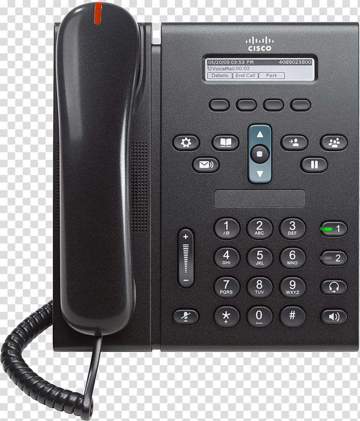 VoIP phone Cisco Systems Telephone Mobile Phones Cisco Unified Communications Manager, power transformer transparent background PNG clipart