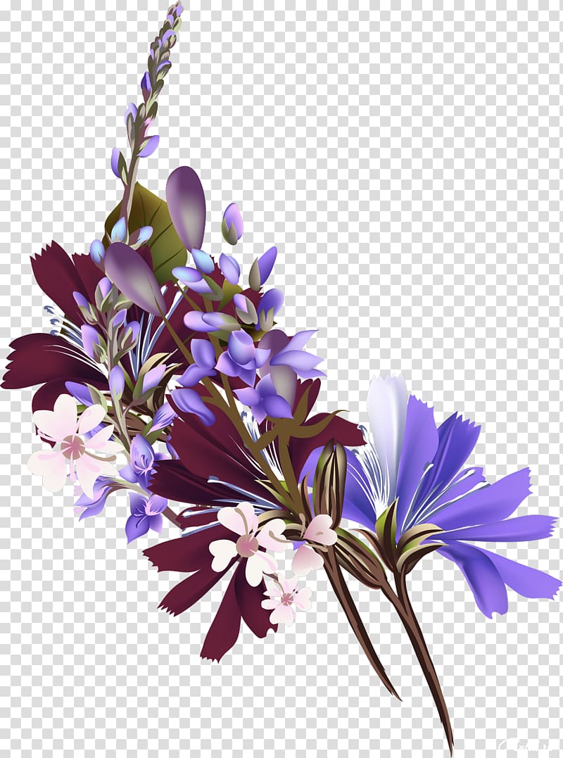 Cut flowers Floral design , Small flower transparent background PNG clipart