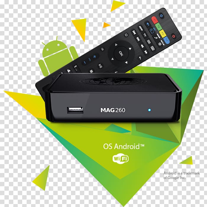 Set-top box IPTV High-definition television HDMI Wi-Fi, android transparent background PNG clipart