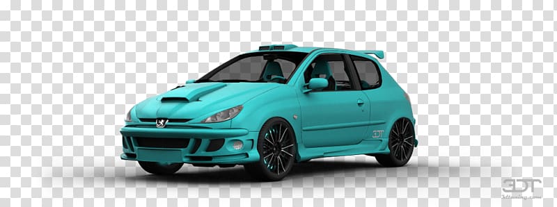 Peugeot 206 City car Compact car, Peugeot 206 transparent background PNG clipart