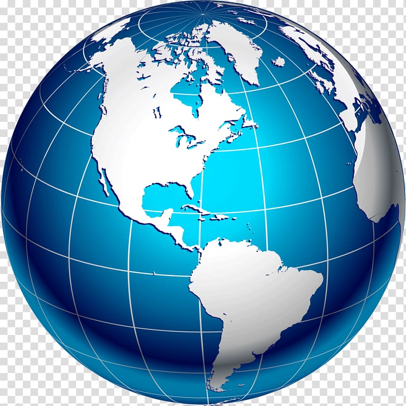 Abstract Blue Globe Logo Stock Vector | Adobe Stock