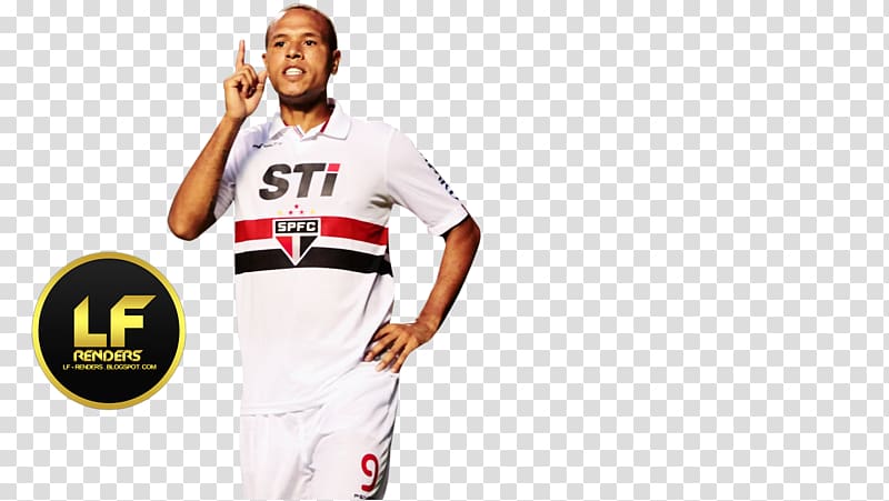 São Paulo FC Team sport T-shirt Rendering, Paulinho Brasil transparent background PNG clipart
