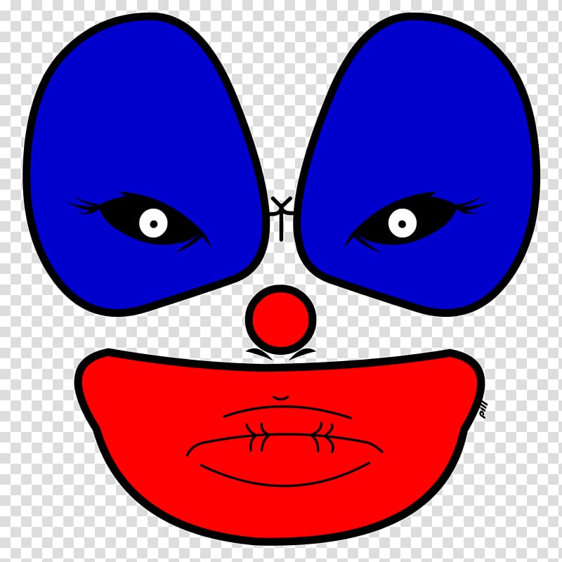 Smiley Nose Cartoon , funny clown transparent background PNG clipart