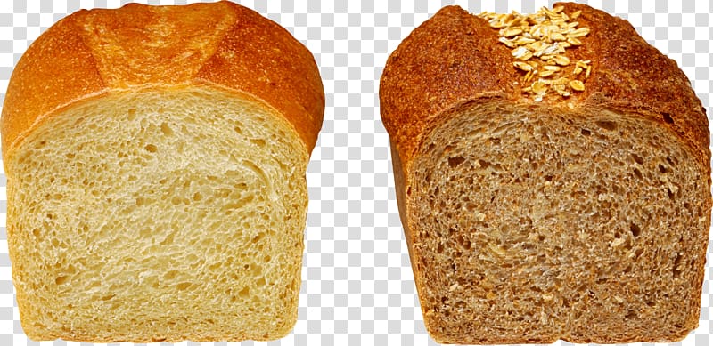 Toast Graham bread European cuisine Zwieback Rye bread, Bread transparent background PNG clipart