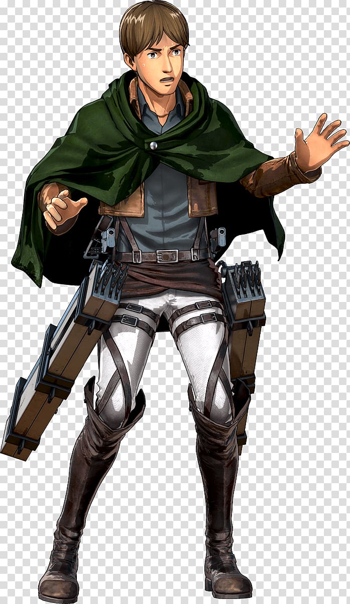 Attack on Titan 2 A.O.T.: Wings of Freedom Eren Yeager Hange Zoe, attack on titan logo transparent background PNG clipart