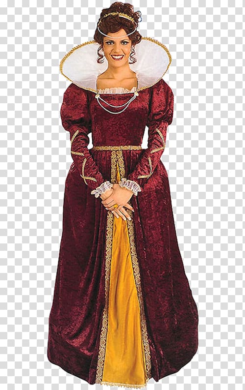 Elizabeth I of England Elizabeth: The Golden Age Halloween costume Clothing, dress transparent background PNG clipart