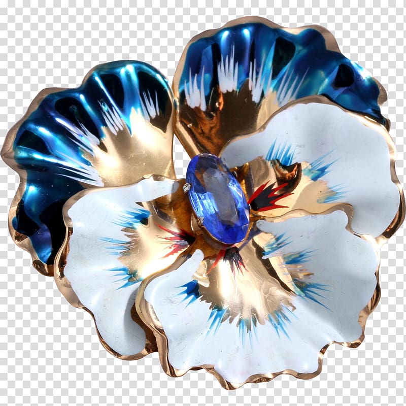 blue gemstone, Brooch Sterling silver Jewellery Pin Imitation Gemstones & Rhinestones, Jewellery transparent background PNG clipart