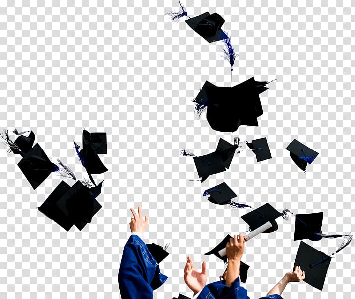 person wearing blue academic gown and throwing mortar boards , Indian Institute of Science Education and Research, Thiruvananthapuram Student College Graduation ceremony Politeknik Kuching Sarawak, Graduation transparent background PNG clipart