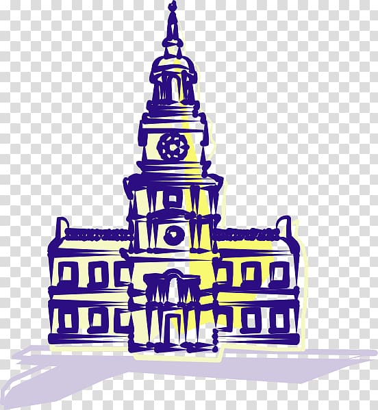 Independence Hall City Hall , Capitol transparent background PNG clipart