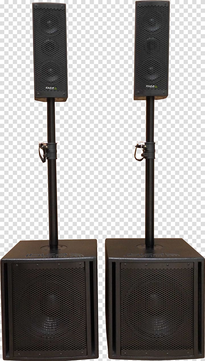 Computer speakers Loudspeaker Sound reinforcement system Public Address Systems, small cube transparent background PNG clipart