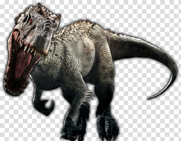 Tyrannosaurus Lego Jurassic World Velociraptor Jurassic World Evolution Indominus rex, Indominus Rex transparent background PNG clipart