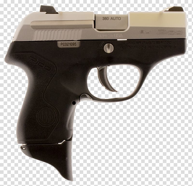 Trigger Revolver Beretta Pico Firearm .380 ACP, weapon transparent background PNG clipart