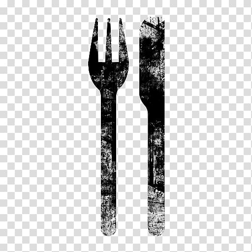 black butter knife and fork illustration, Knife and Fork Inn Knife and Fork Inn , Fork And Knife transparent background PNG clipart