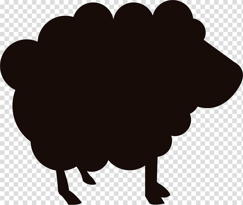 Sheep Computer Icons Meat Silhouette, sheep transparent background PNG clipart