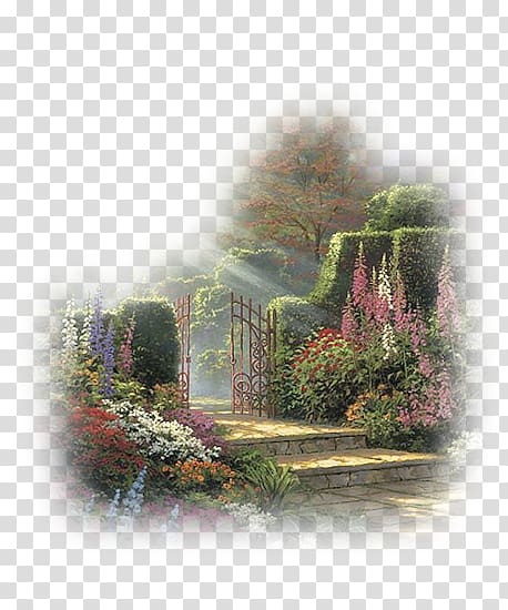 Thomas Kinkade Painter of Light Painting Art museum, painting transparent background PNG clipart