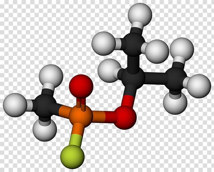 Sarin Molecule Nerve agent Chemistry Chemical warfare, chemical Factory transparent background PNG clipart