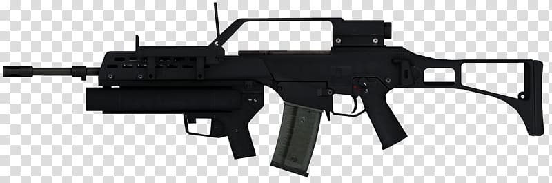 Heckler & Koch G36 Heckler & Koch AG36 Assault rifle, grenade launcher transparent background PNG clipart
